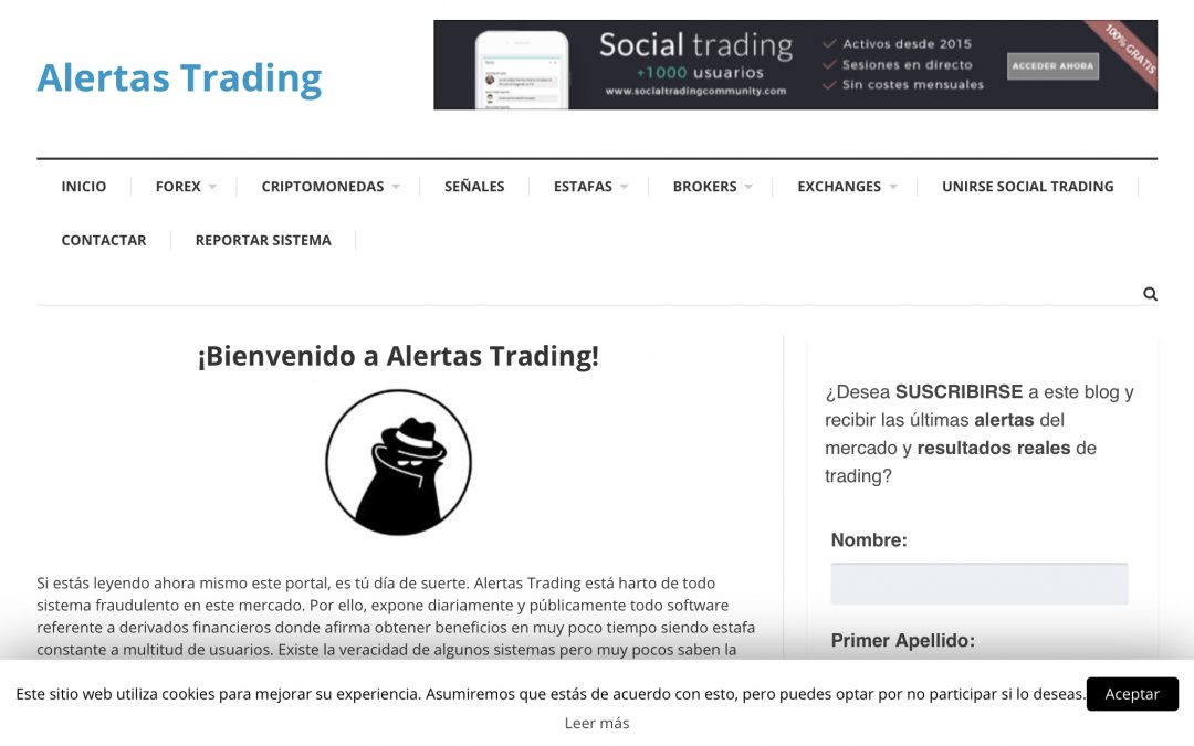 Alertastrading.com, el colmo de la poca vergüenza y la ratería de dos hermanos españoles, de Vitoria concretamente.